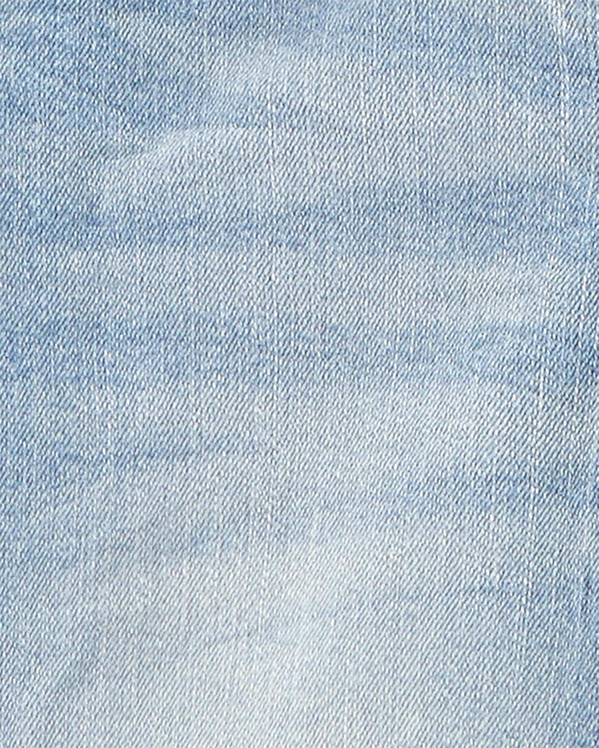 imageOSHKOSH BGOSH Baby Boys Worlds Best OverallsSun Faded Light Wash