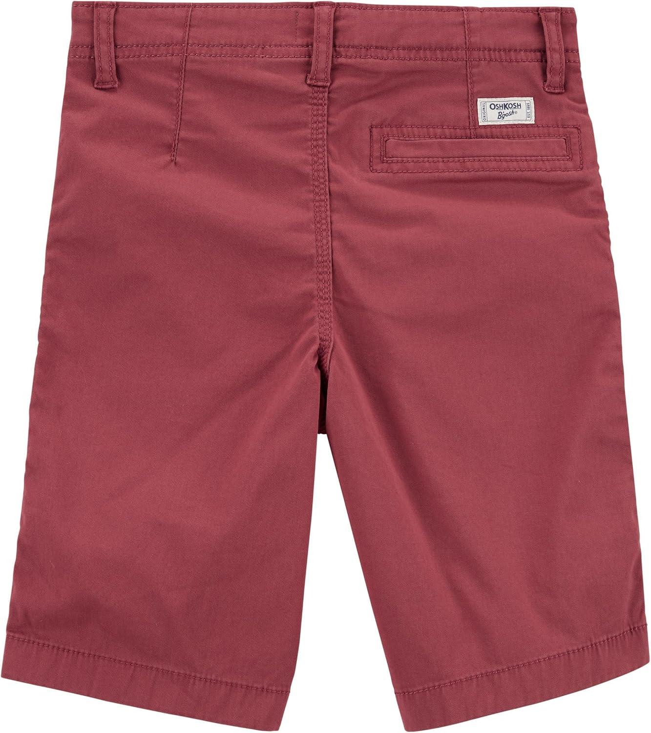imageOSHKOSH BGOSH Boys Chino ShortsMacintosh Red