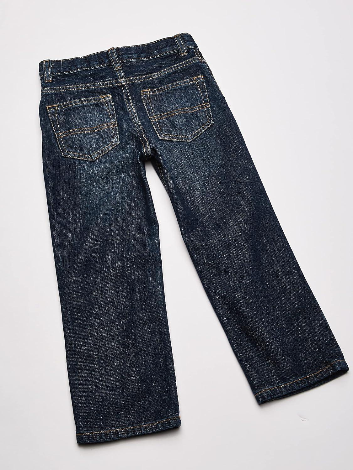 imageOSHKOSH BGOSH Boys Classic Relaxed JeansRail Tie True Blue Wash