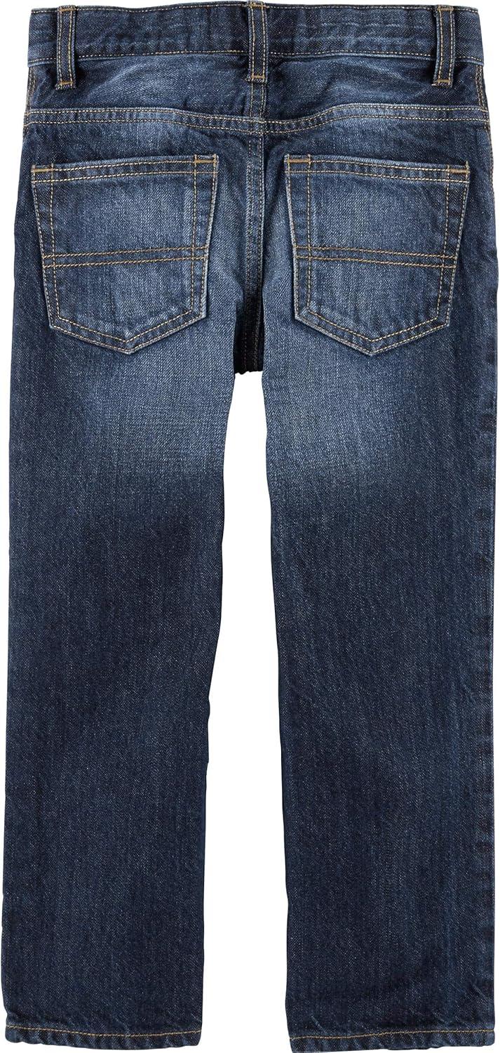 imageOSHKOSH BGOSH Boys Classic Relaxed JeansRail Tie Wash