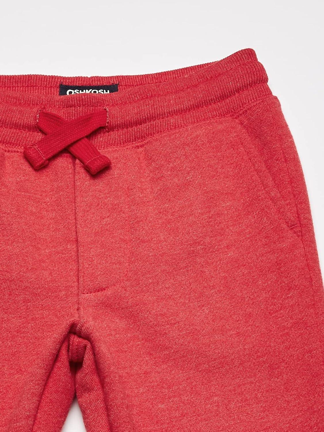 imageOSHKOSH BGOSH Boys Fleece JoggersBandana Red