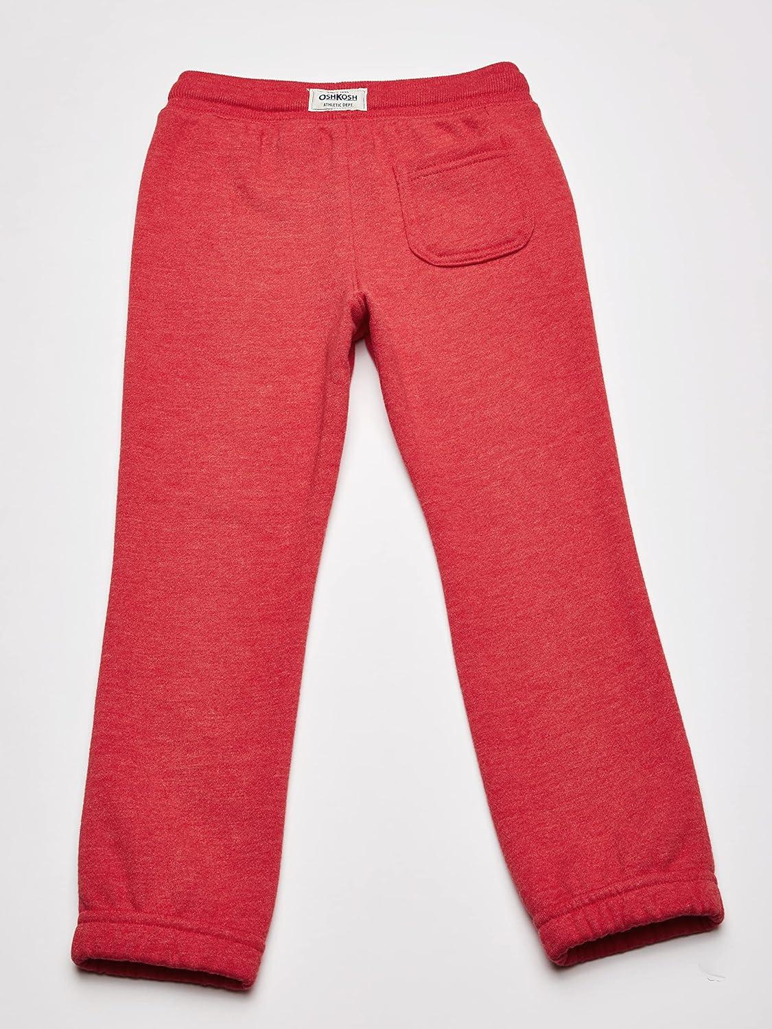 imageOSHKOSH BGOSH Boys Fleece JoggersBandana Red
