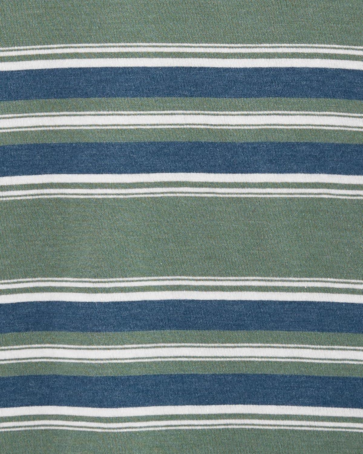 imageOSHKOSH BGOSH Boys Layered TeeGreen Stripe