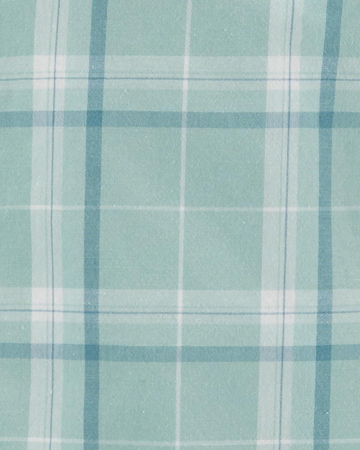 imageOSHKOSH BGOSH Boys Long Sleeve Woven Buttonfront ShirtPatina Plaid