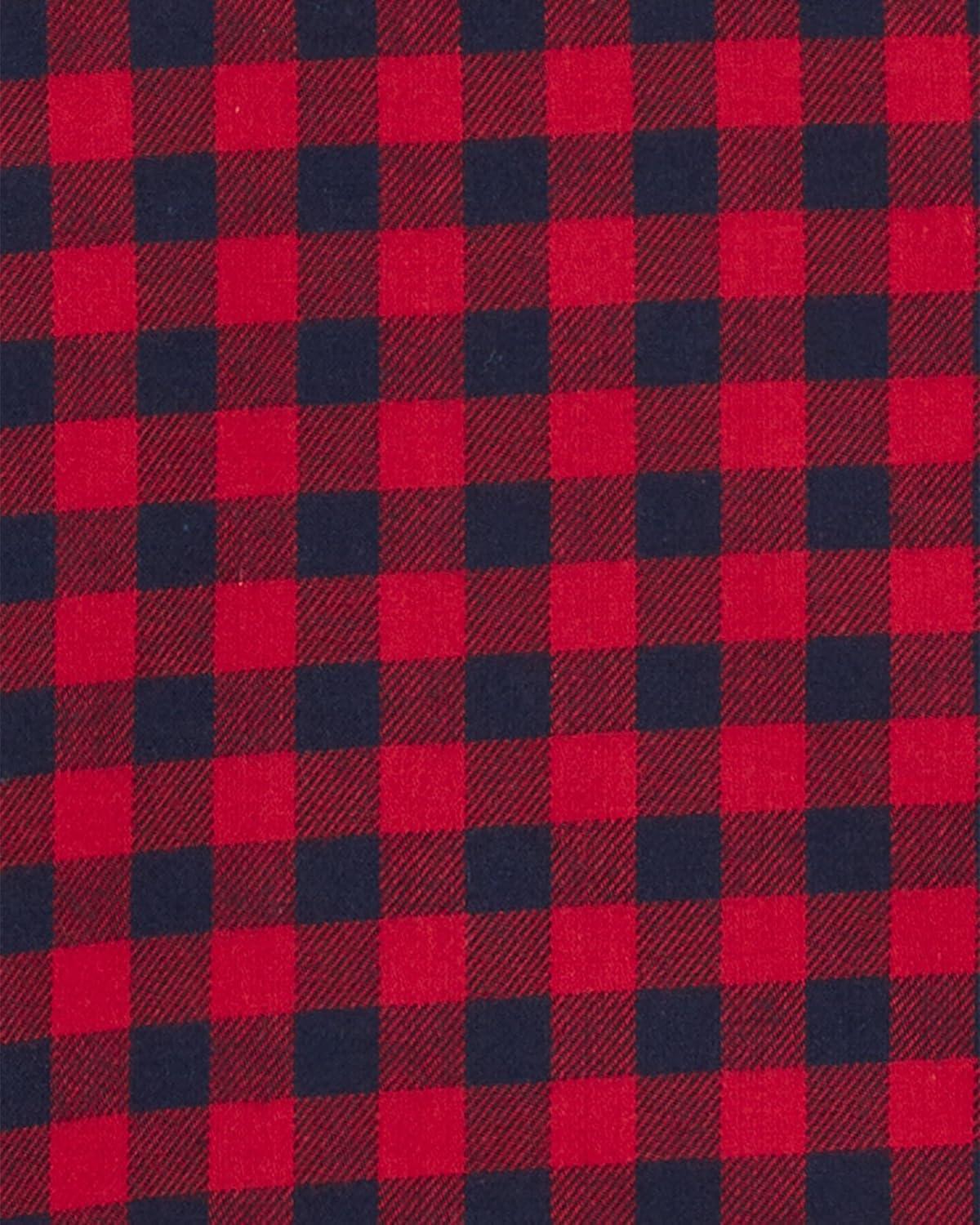 imageOSHKOSH BGOSH Boys Long Sleeve Woven Buttonfront ShirtRed