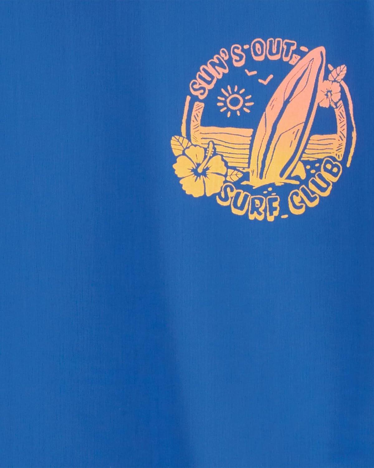 imageOSHKOSH BGOSH Boys RashguardBlue