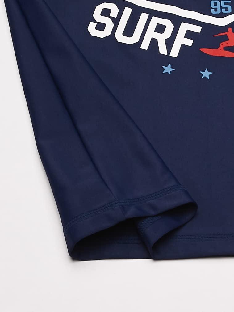 imageOSHKOSH BGOSH Boys RashguardNavy Wave