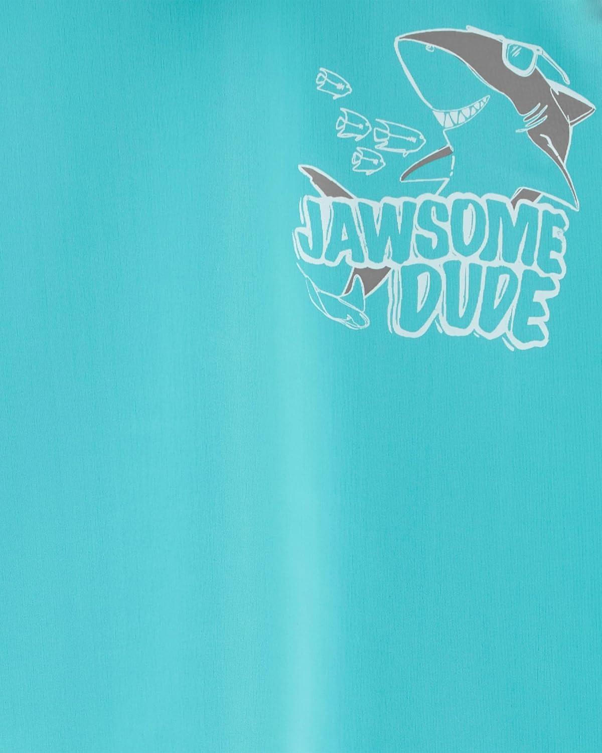 imageOSHKOSH BGOSH Boys RashguardTurquoise