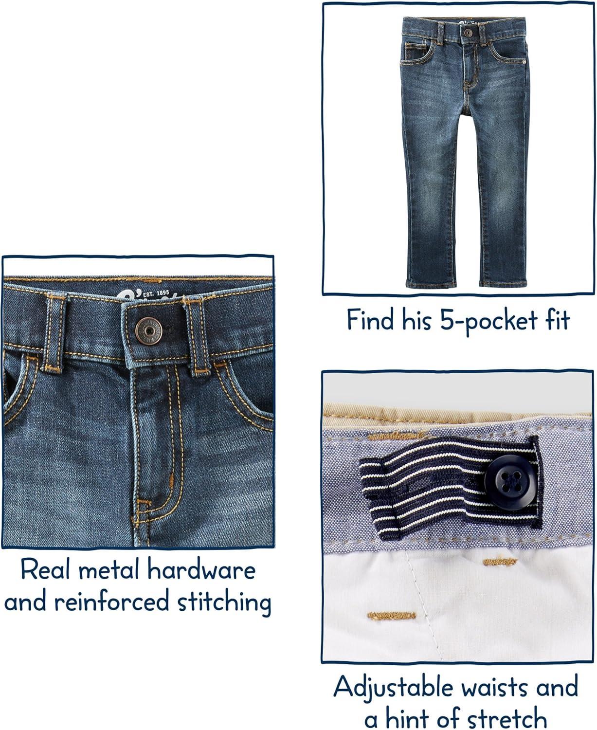 imageOSHKOSH BGOSH Boys Skinny JeansCoastal Indigo