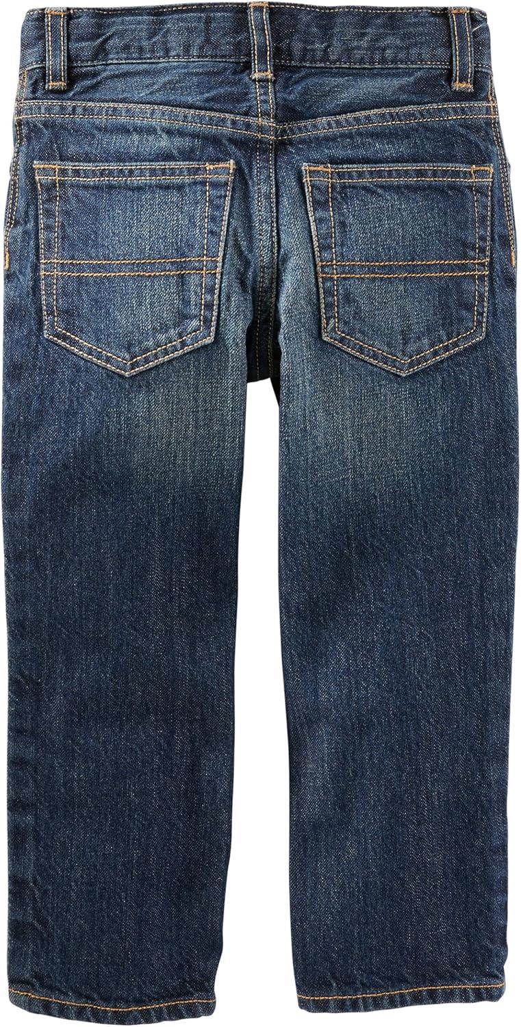 imageOSHKOSH BGOSH Boys Straight JeansAnchor Dark Wash