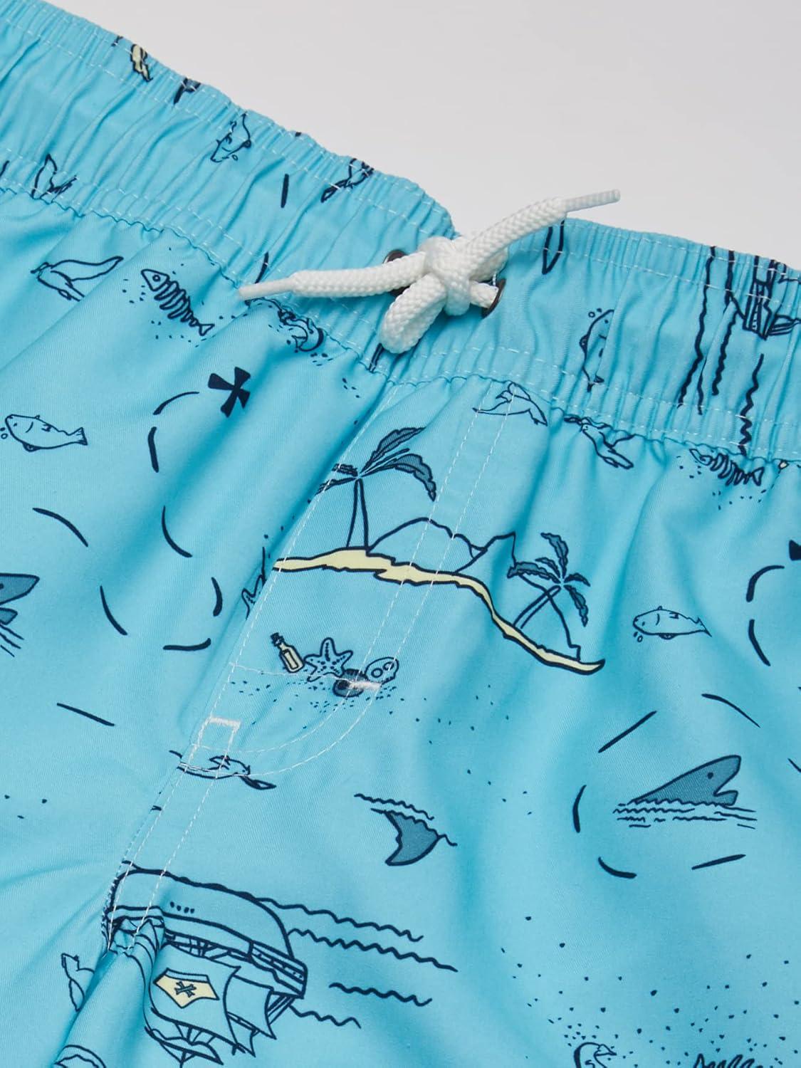 imageOSHKOSH BGOSH Boys Swim TrunksPirate Ships