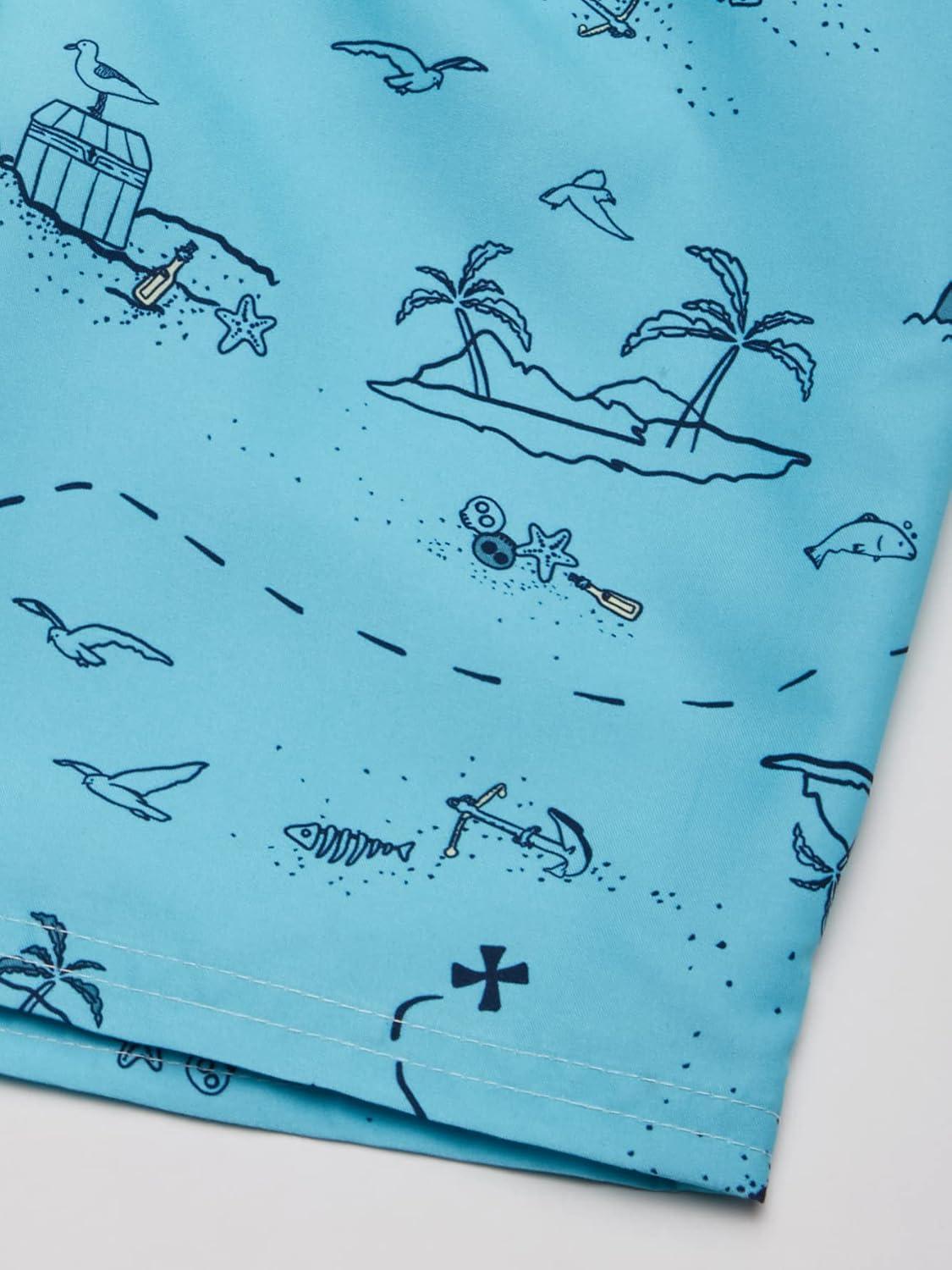 imageOSHKOSH BGOSH Boys Swim TrunksPirate Ships