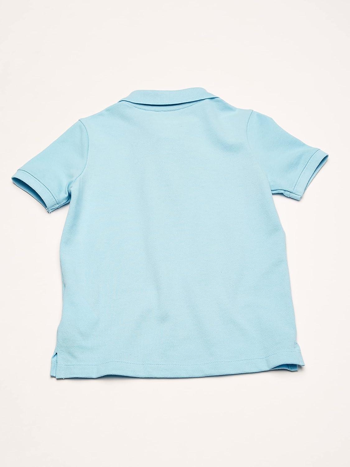 imageOSHKOSH BGOSH Boys Uniform Short Sleeve PoloTourist Blue