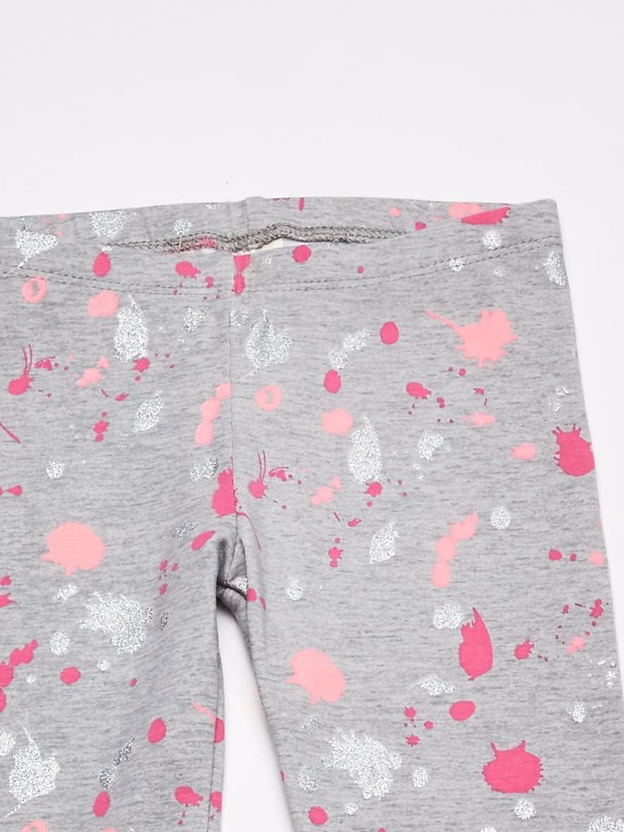 imageOSHKOSH BGOSH Girls Full Length LeggingsGrey Paint Splatter