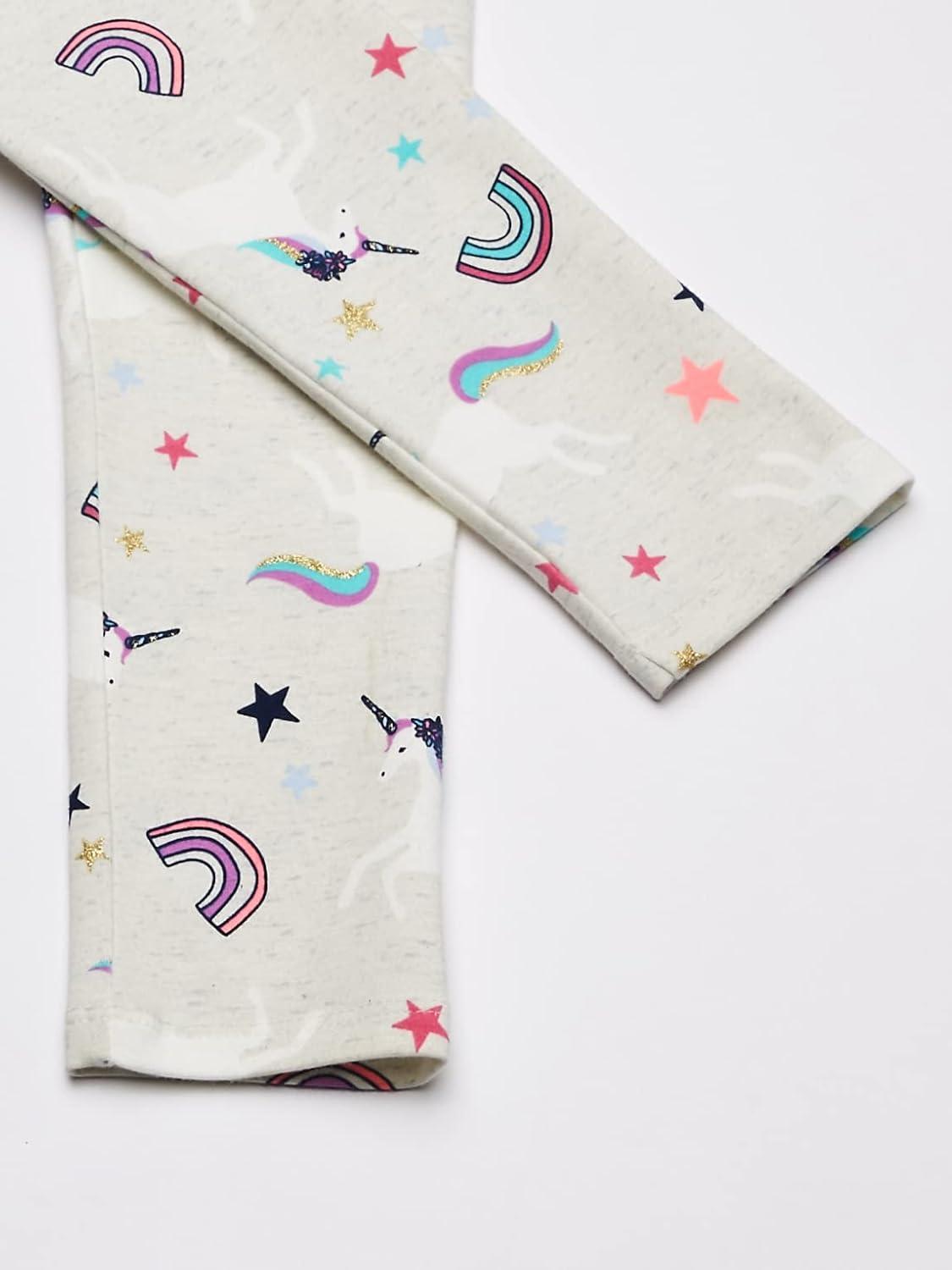 imageOSHKOSH BGOSH Girls Full Length LeggingsGrey Unicorn