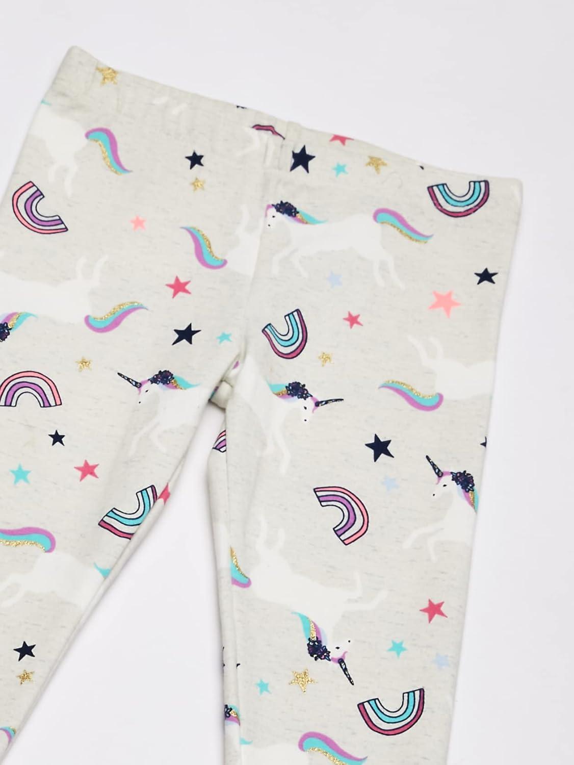 imageOSHKOSH BGOSH Girls Full Length LeggingsGrey Unicorn