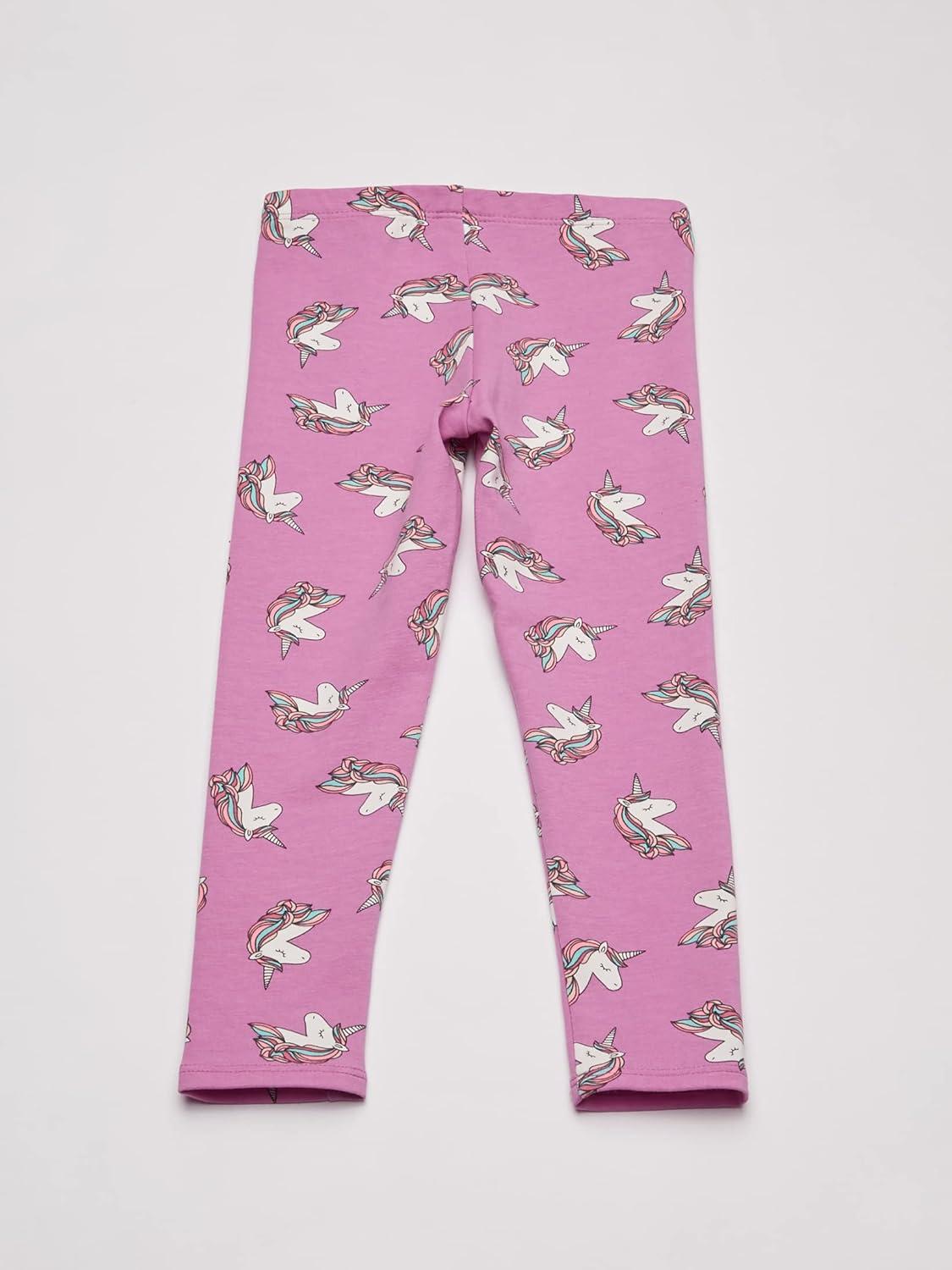 imageOSHKOSH BGOSH Girls Full Length LeggingsPurple Unicorn