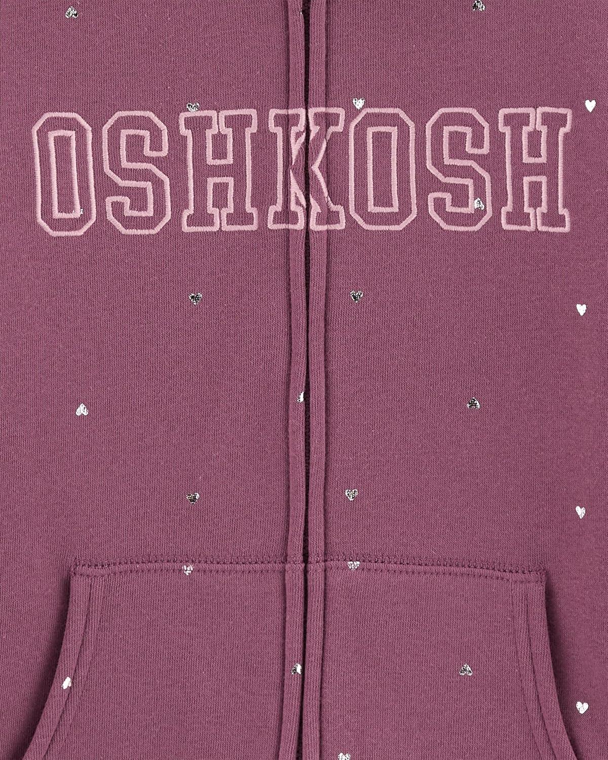 imageOSHKOSH BGOSH Girls Logo HoodieGrape Twist