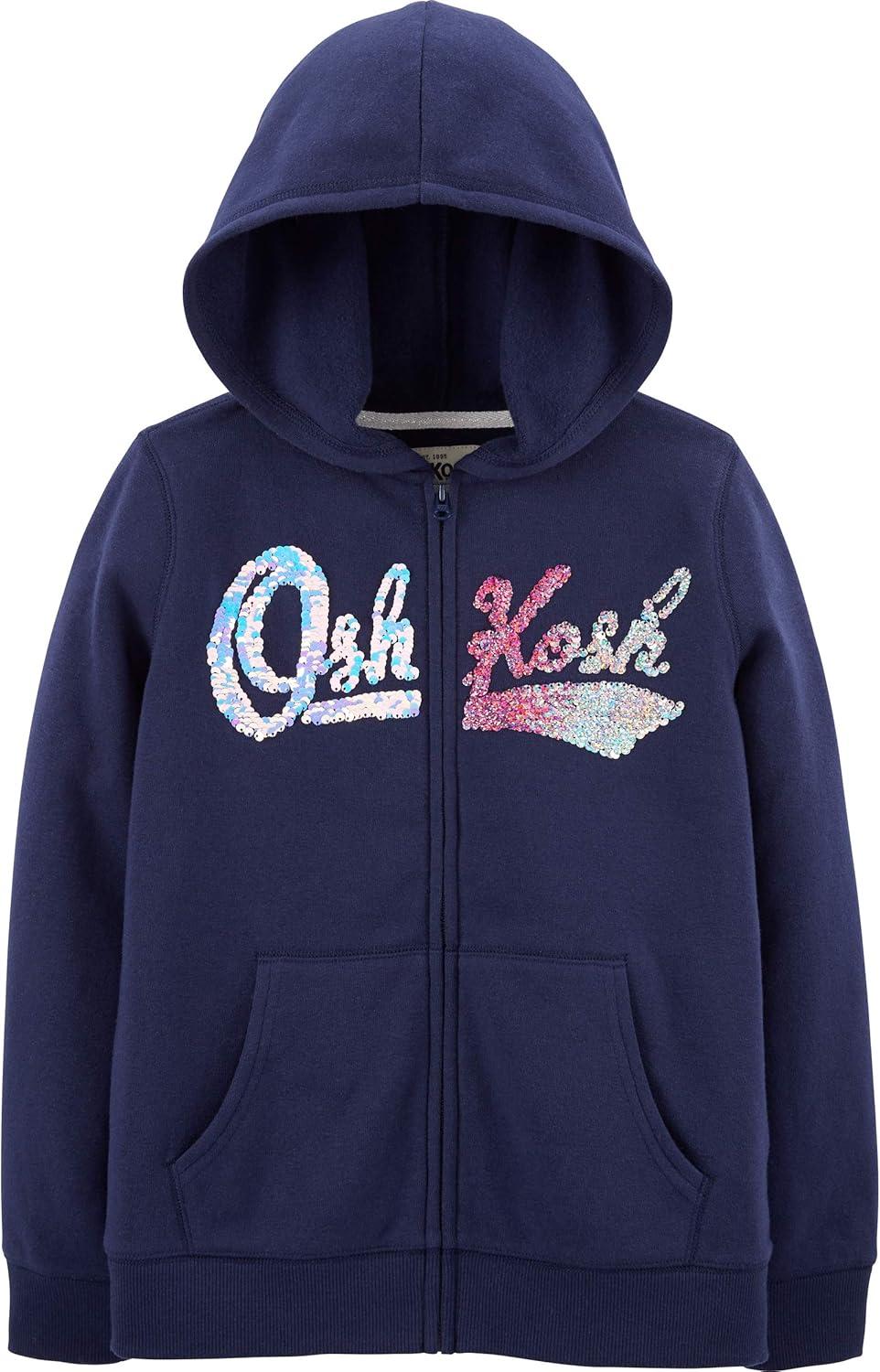 imageOSHKOSH BGOSH Girls Logo HoodieNy Navy