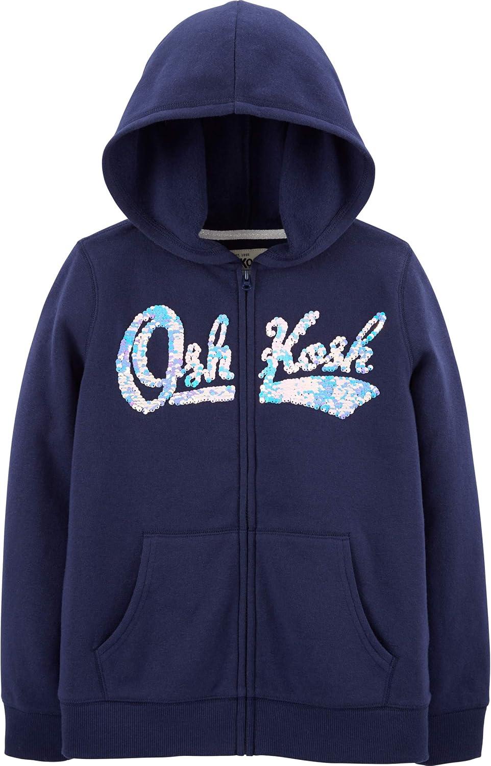 imageOSHKOSH BGOSH Girls Logo HoodieNy Navy