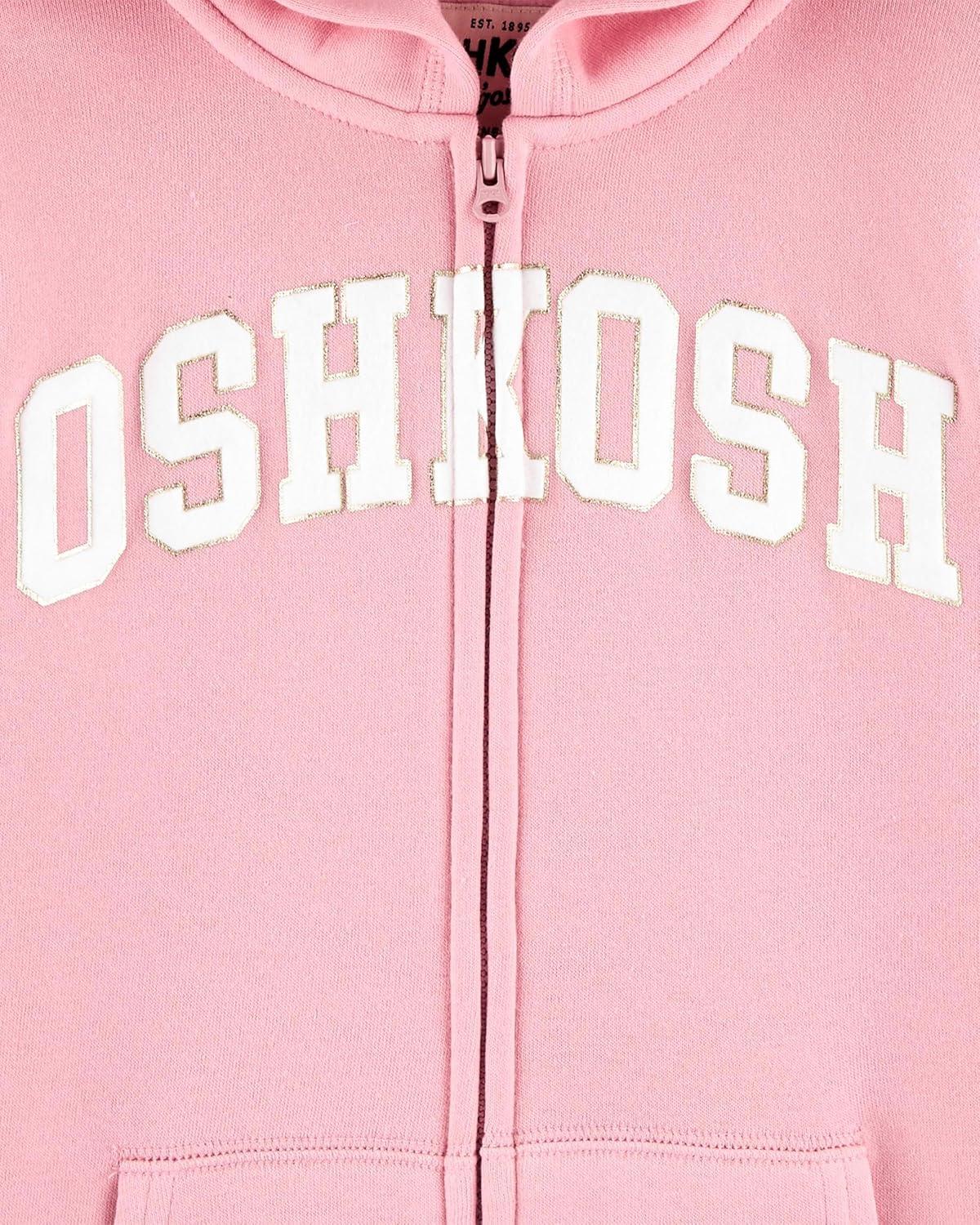imageOSHKOSH BGOSH Girls Logo HoodieRosewood Pink