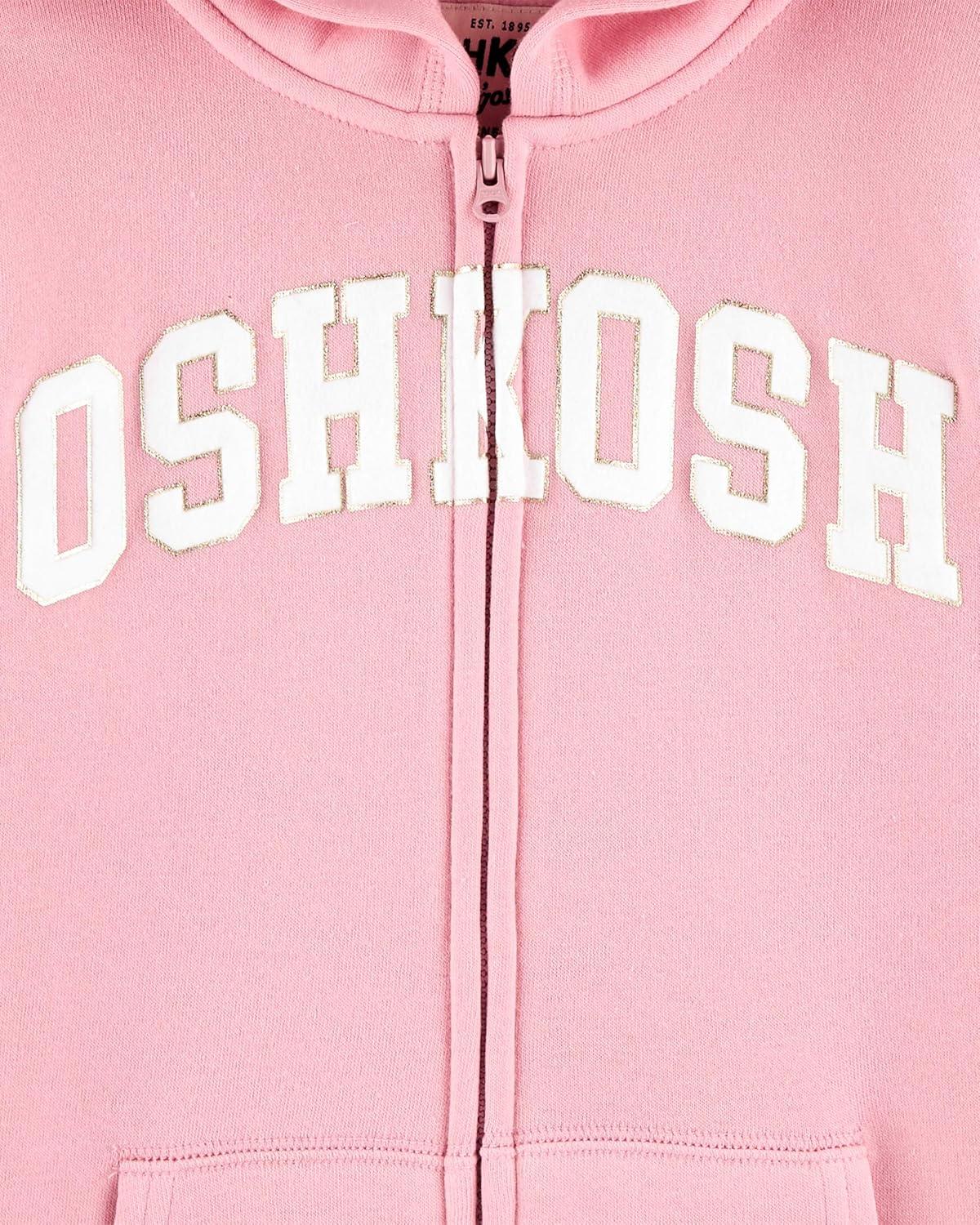 imageOSHKOSH BGOSH Girls Logo HoodieRosewood Pink
