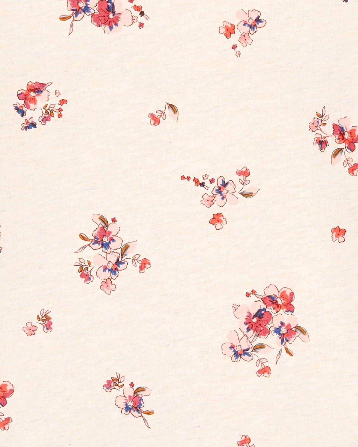 imageOSHKOSH BGOSH Girls LongSleeve Knit TopNavy Floral