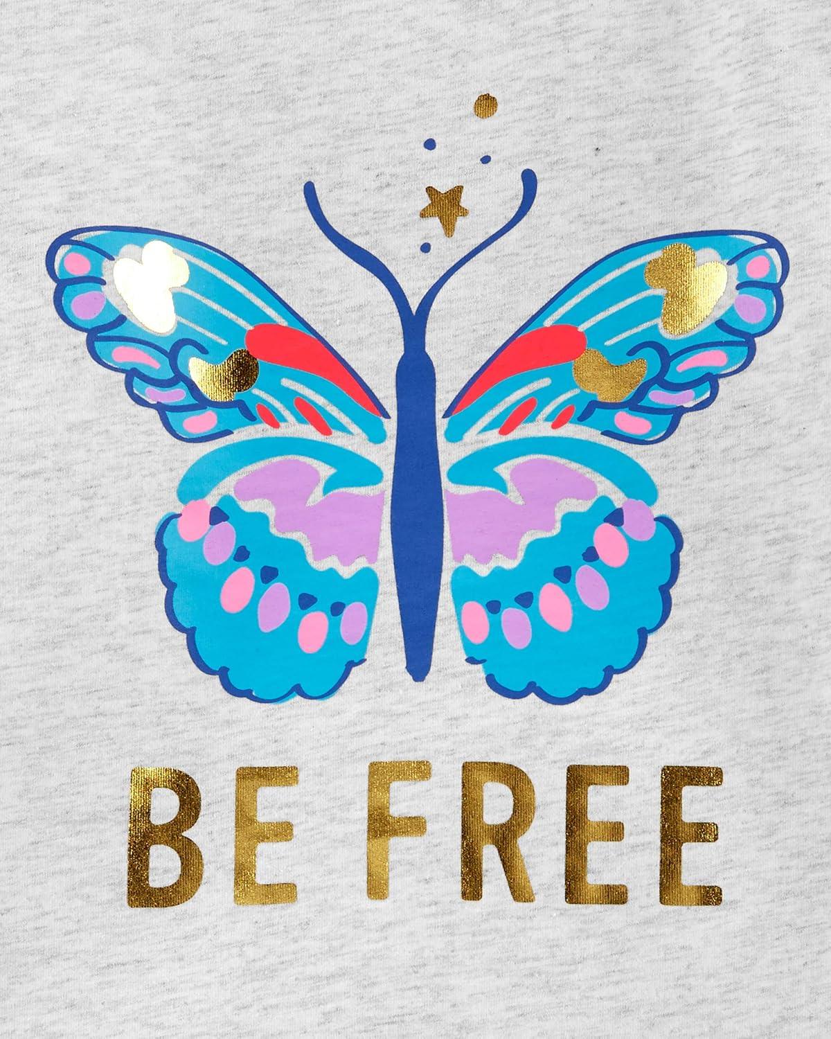 imageOSHKOSH BGOSH Girls LongSleeve TeeSubtle Heather Grey