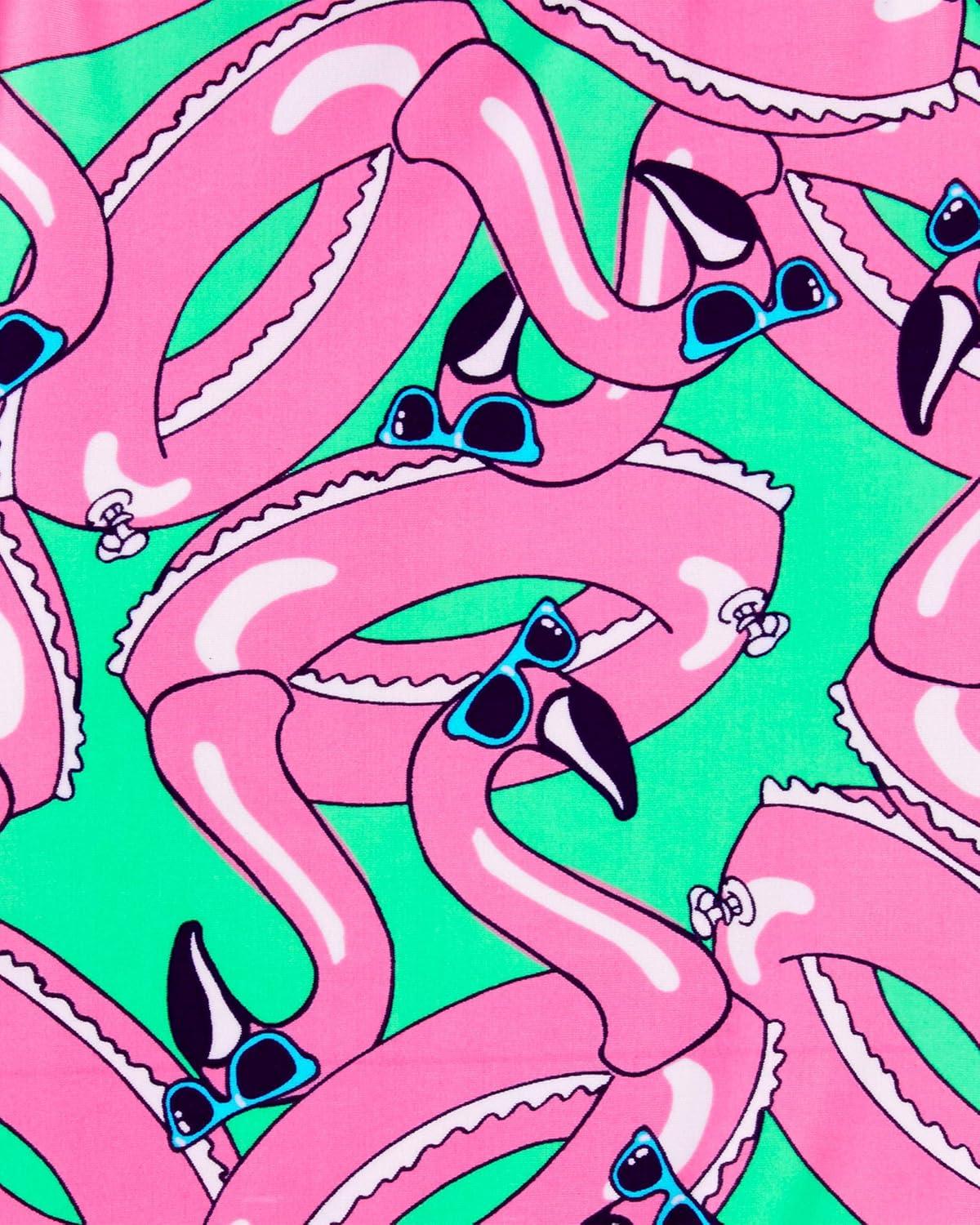 imageOSHKOSH BGOSH Girls OnePiece SwimsuitFlamingo Floatie