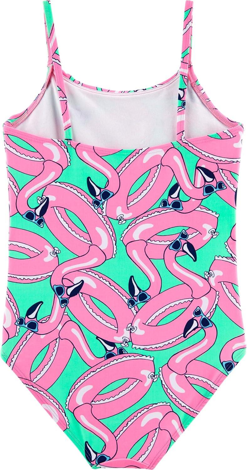 imageOSHKOSH BGOSH Girls OnePiece SwimsuitFlamingo Floatie