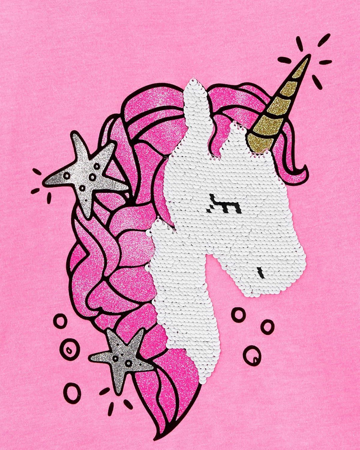 imageOSHKOSH BGOSH Girls Sequin TeeBubblegum Neon