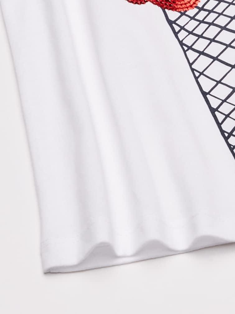 imageOSHKOSH BGOSH Girls Sequin TeeGlitter