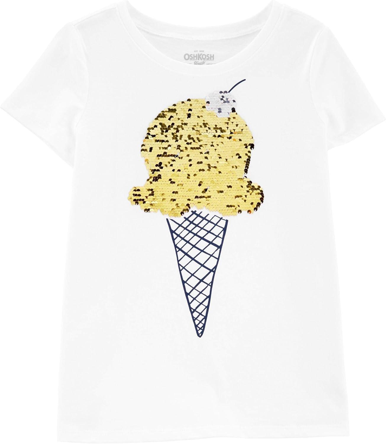 imageOSHKOSH BGOSH Girls Sequin TeeSequin