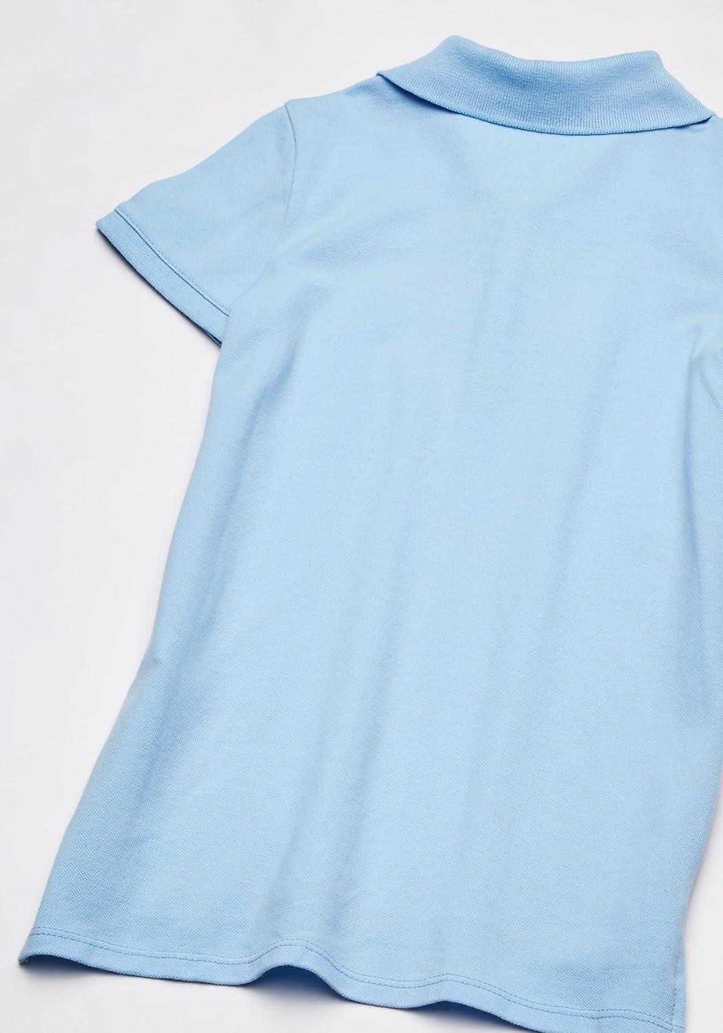 imageOSHKOSH BGOSH Girls ShortSleeve Uniform PoloBlue Cloud1