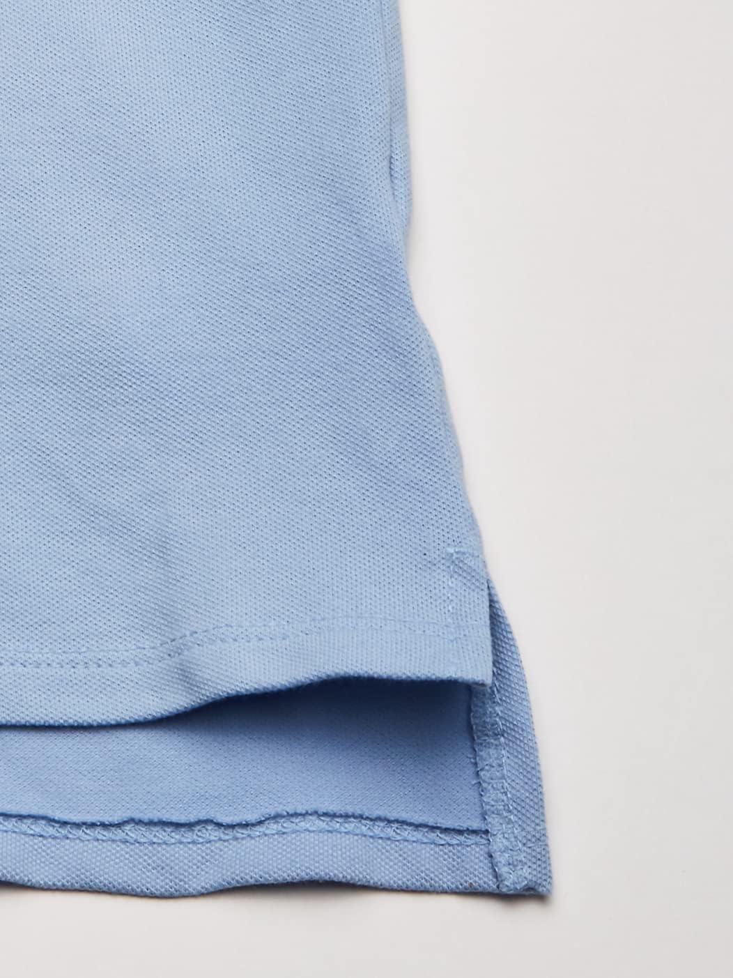 imageOSHKOSH BGOSH Girls ShortSleeve Uniform PoloBlue Flag