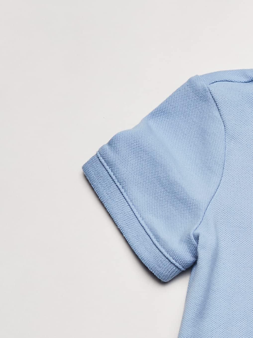 imageOSHKOSH BGOSH Girls ShortSleeve Uniform PoloBlue Flag