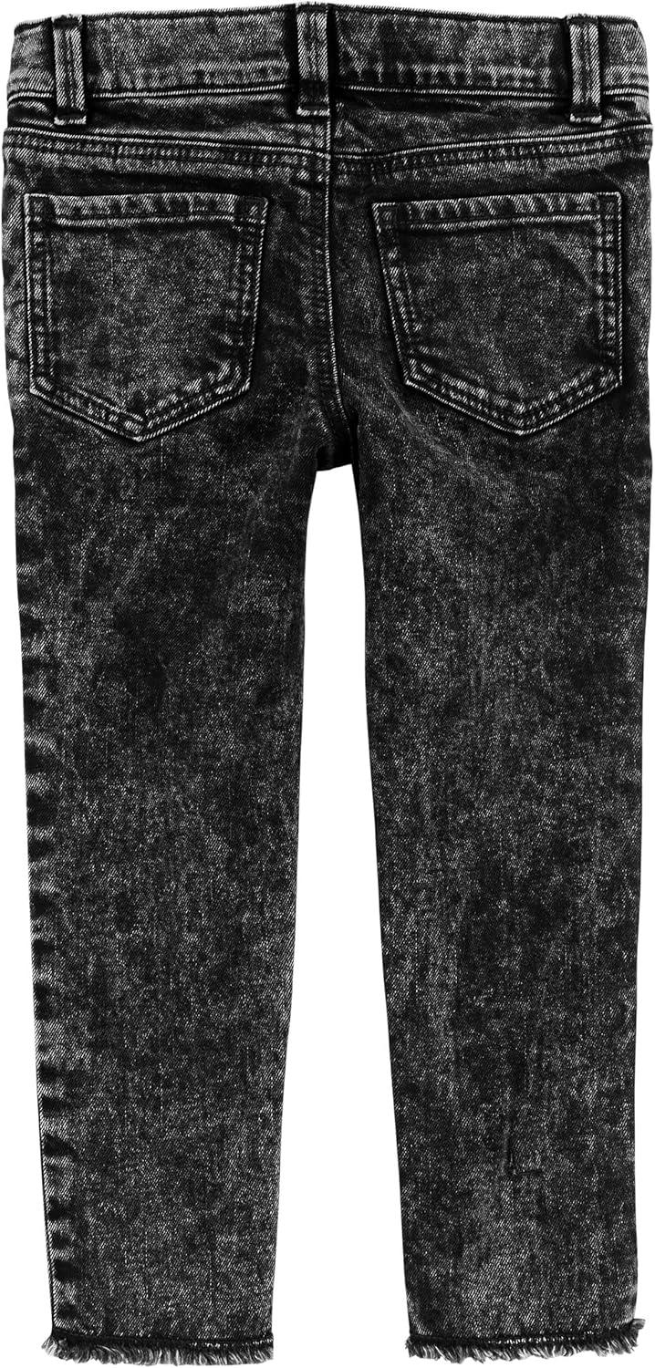 imageOSHKOSH BGOSH Girls Skinny DenimBlack Acid Wash