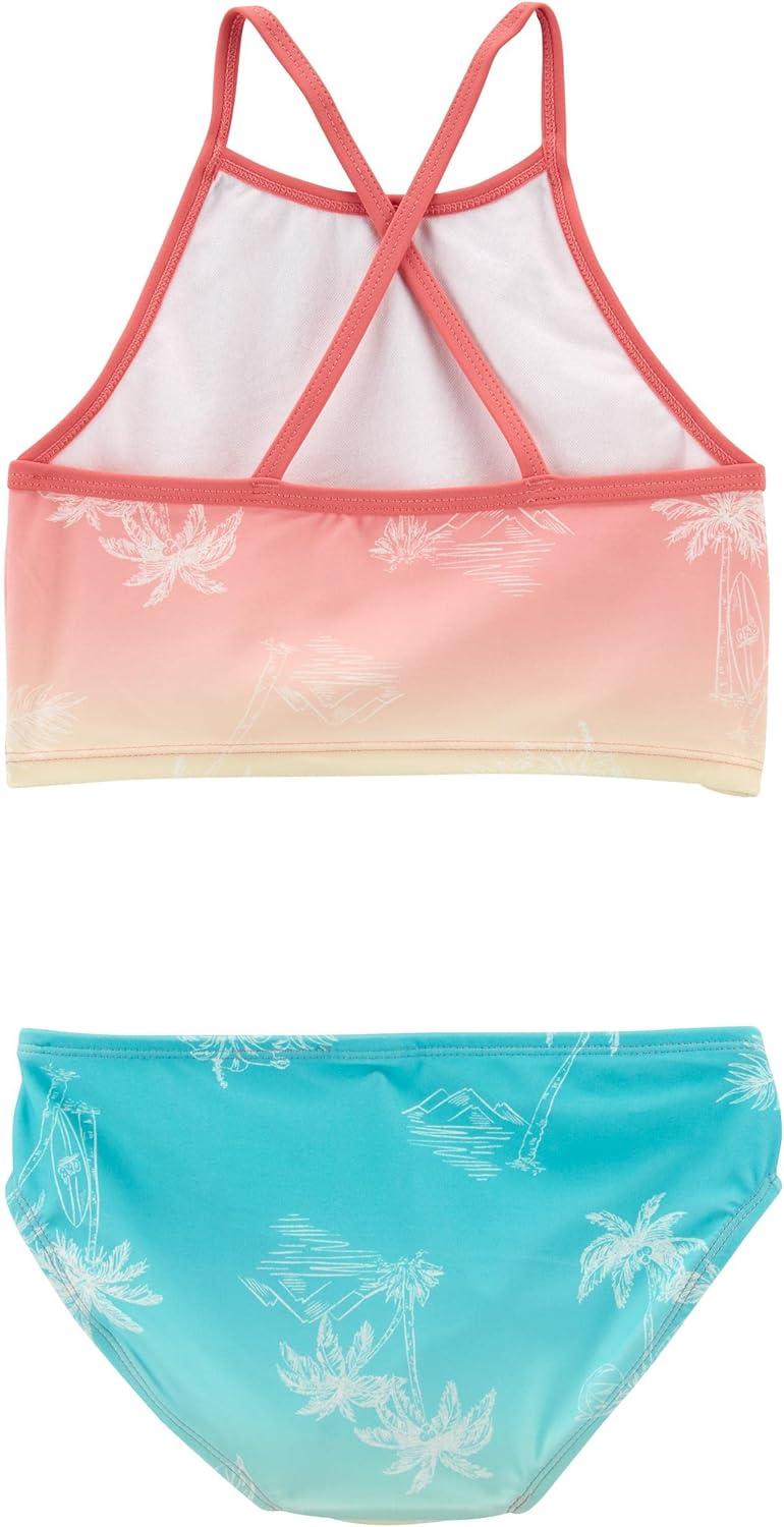imageOSHKOSH BGOSH Girls ThreePiece SwimsuitOrange Ombre