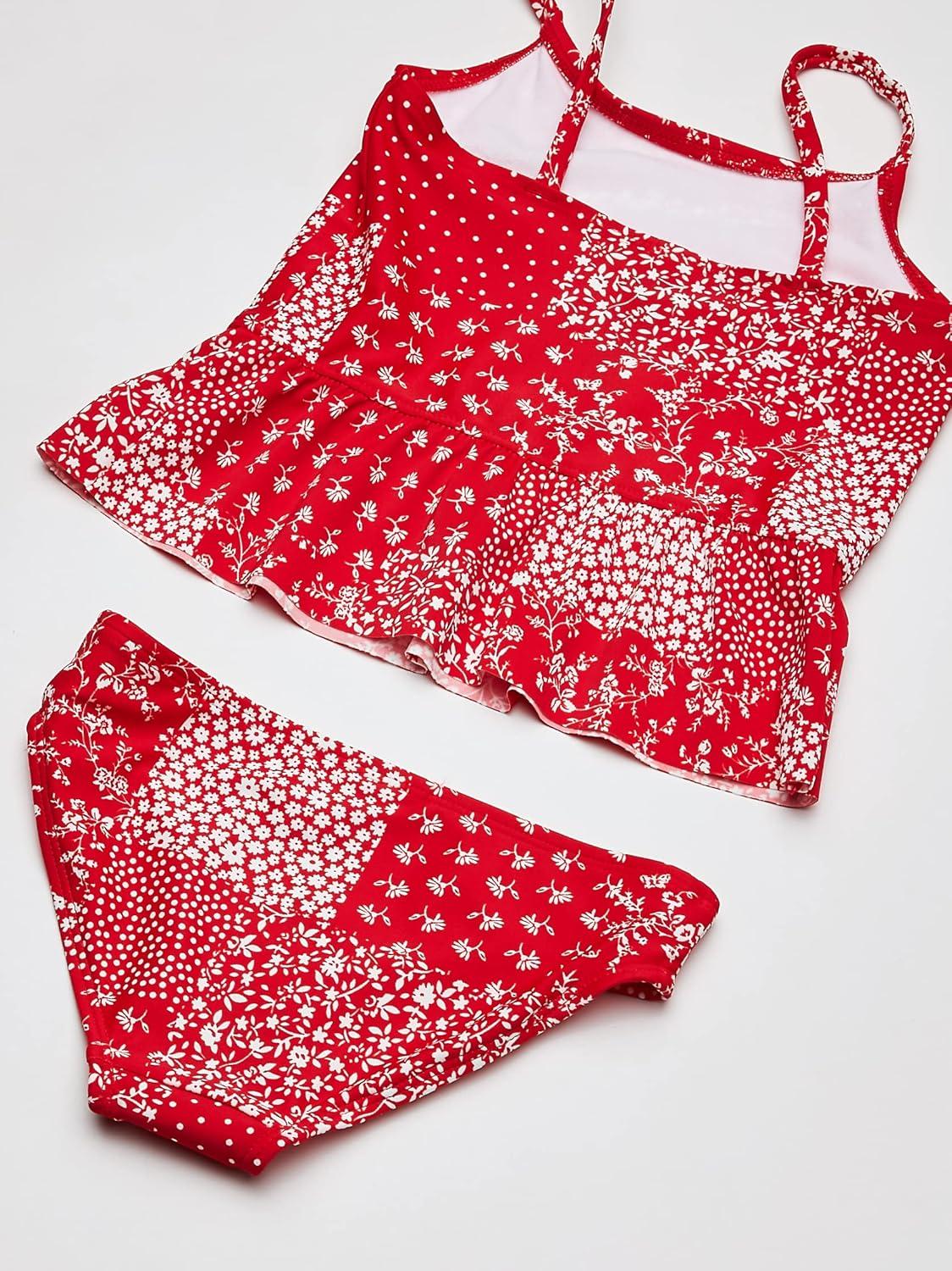 imageOSHKOSH BGOSH Girls TwoPiece SwimwearRuby Red