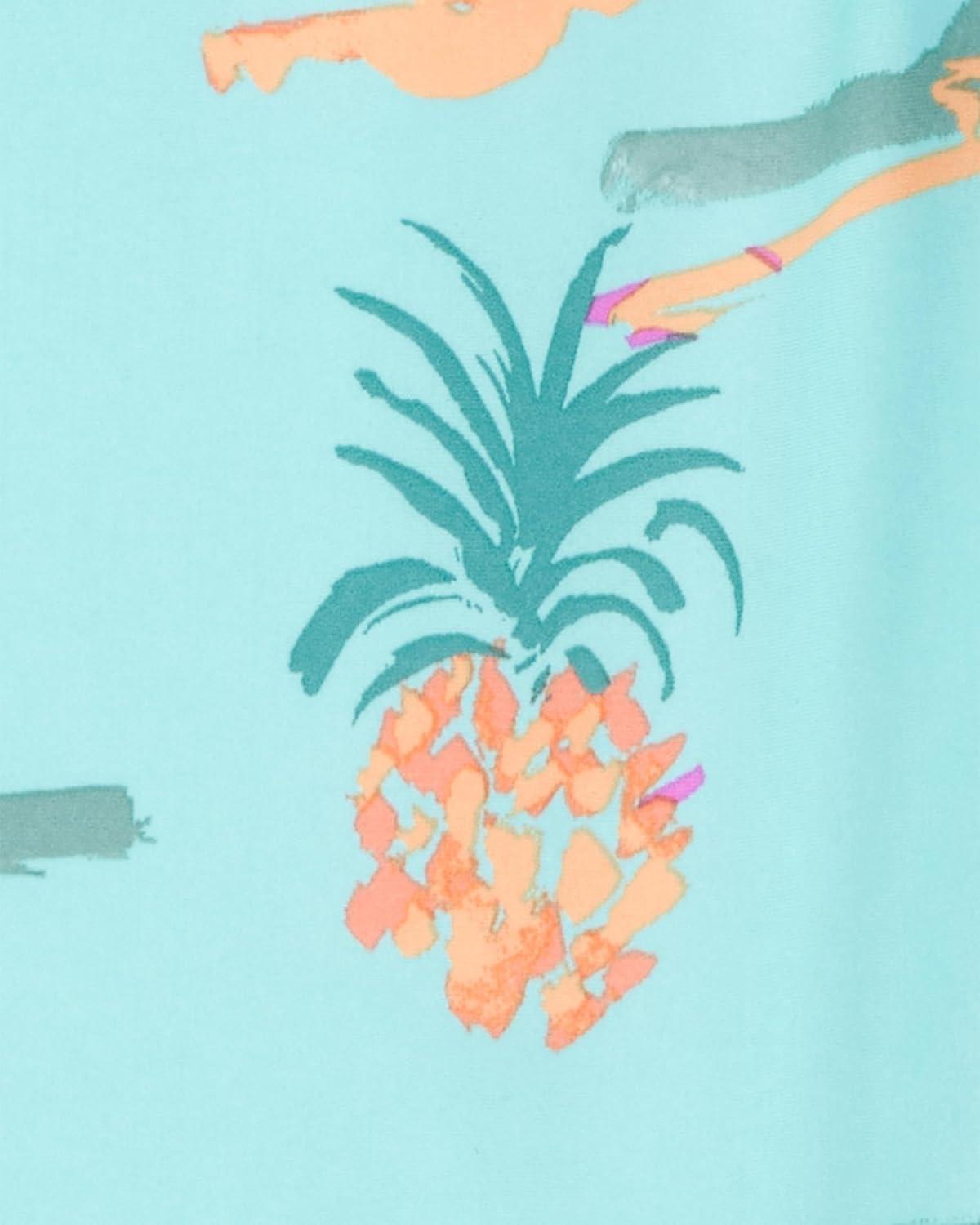 imageOSHKOSH BGOSH Girls TwoPiece SwimwearTropical Vintage Print