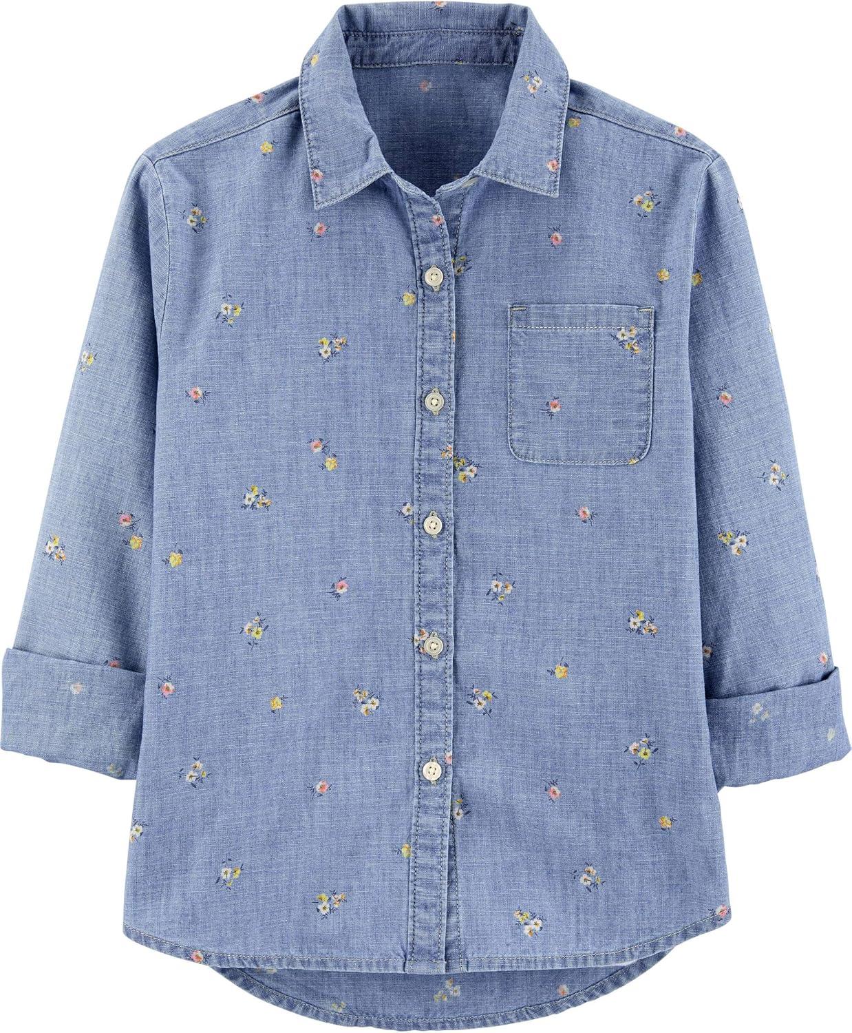 imageOSHKOSH BGOSH Girls Woven TopBarcelona Wash