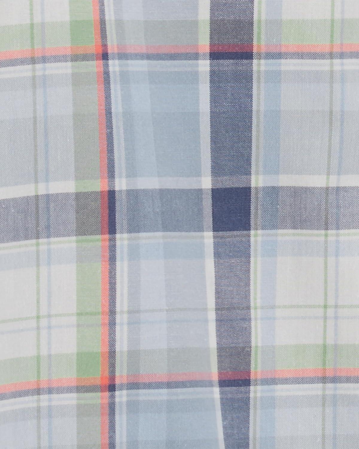 imageOSHKOSH BGOSH babyboys Buttonfront BodysuitMulti Plaid