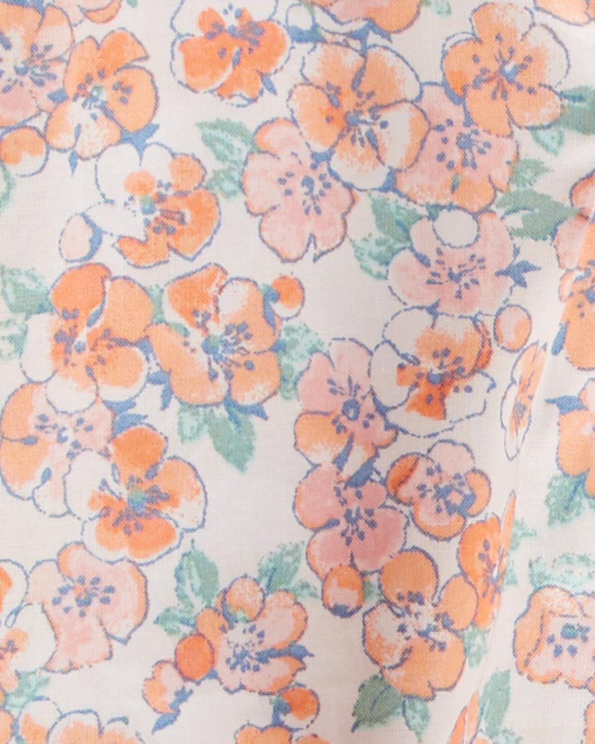 imageOSHKOSH BGOSH babygirls Longsleeve BodysuitFloral Ditzy Pattern