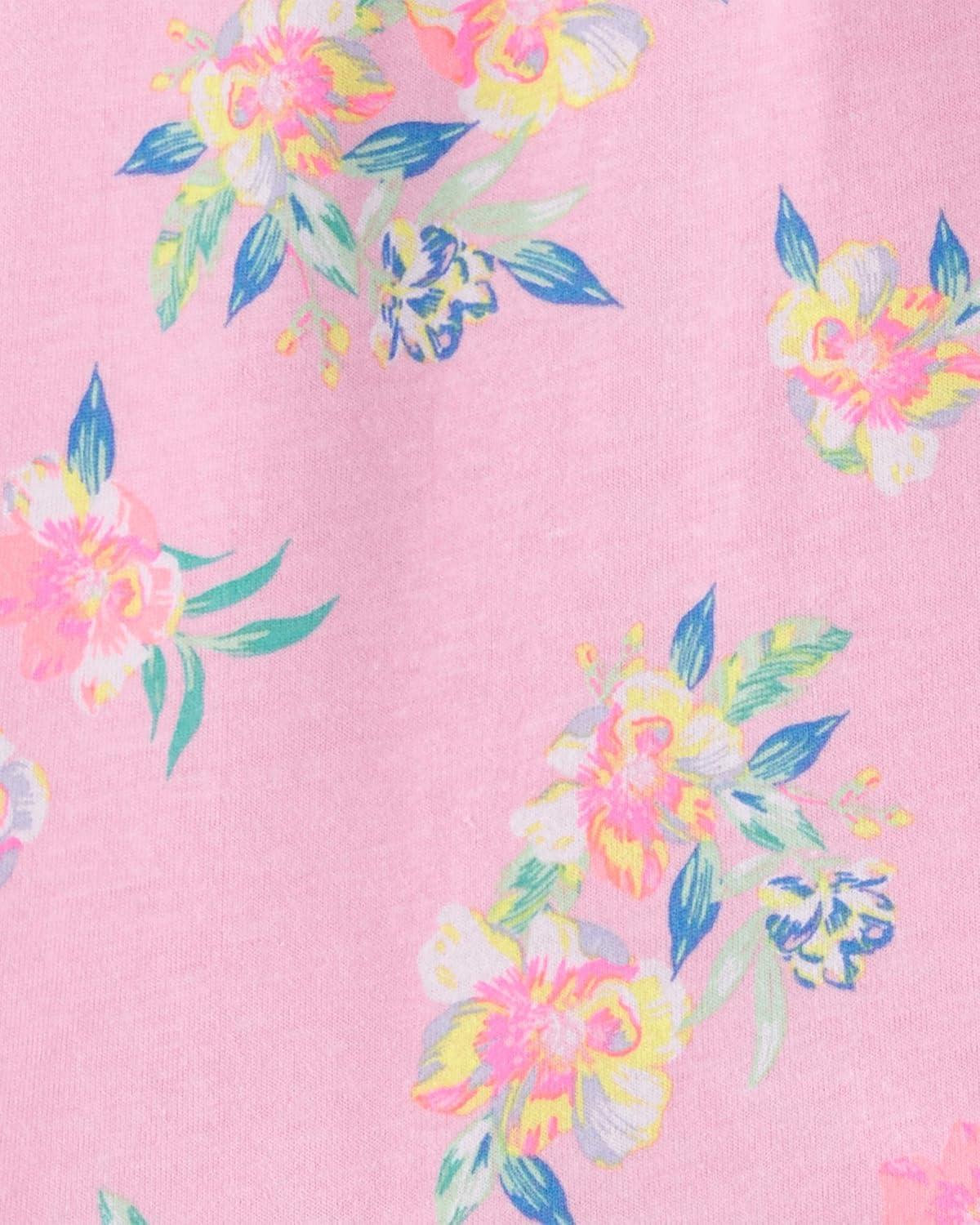 imageOSHKOSH BGOSH babygirls Shortsleeve BodysuitPink Floral