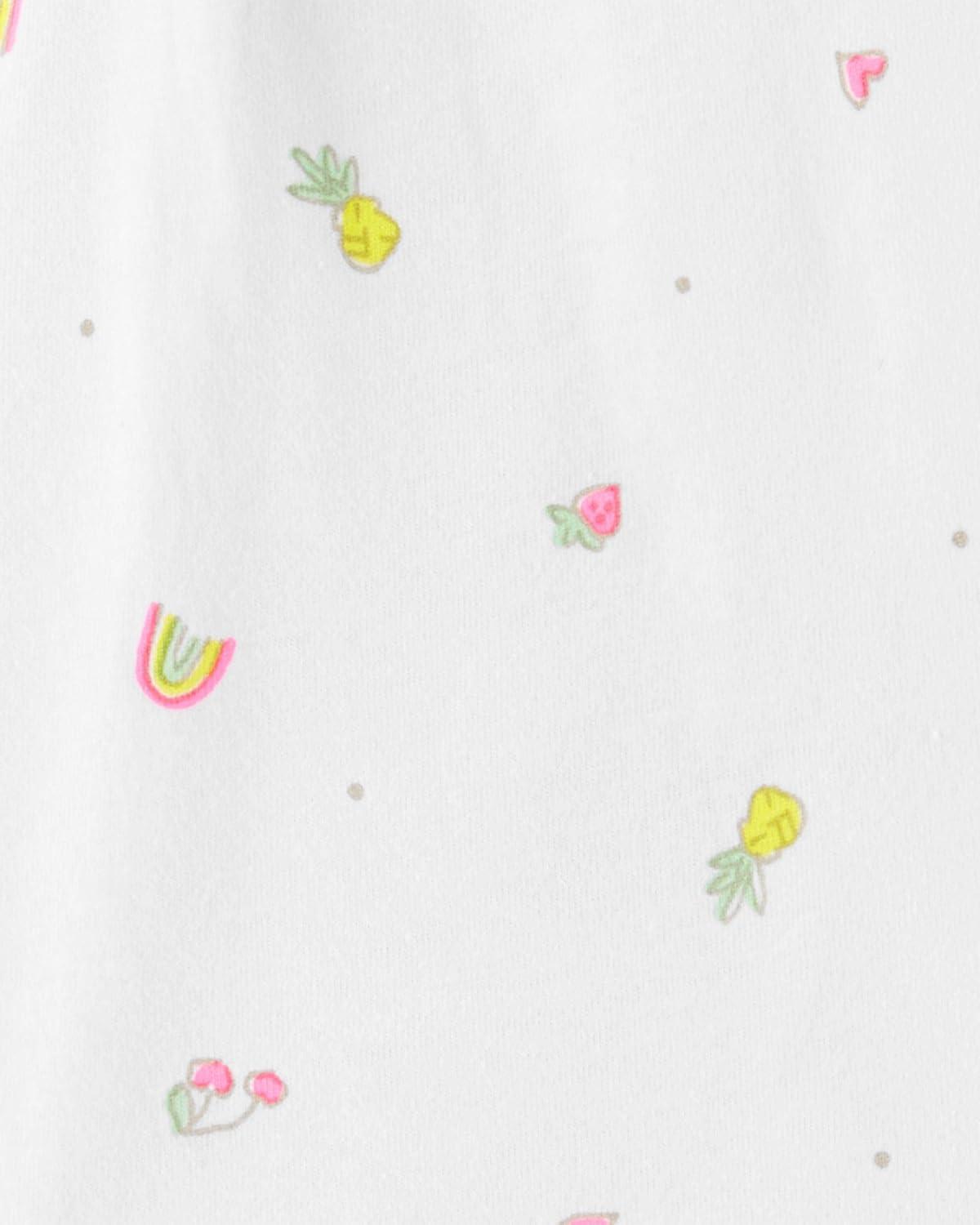 imageOSHKOSH BGOSH babygirls Shortsleeve BodysuitRainbow