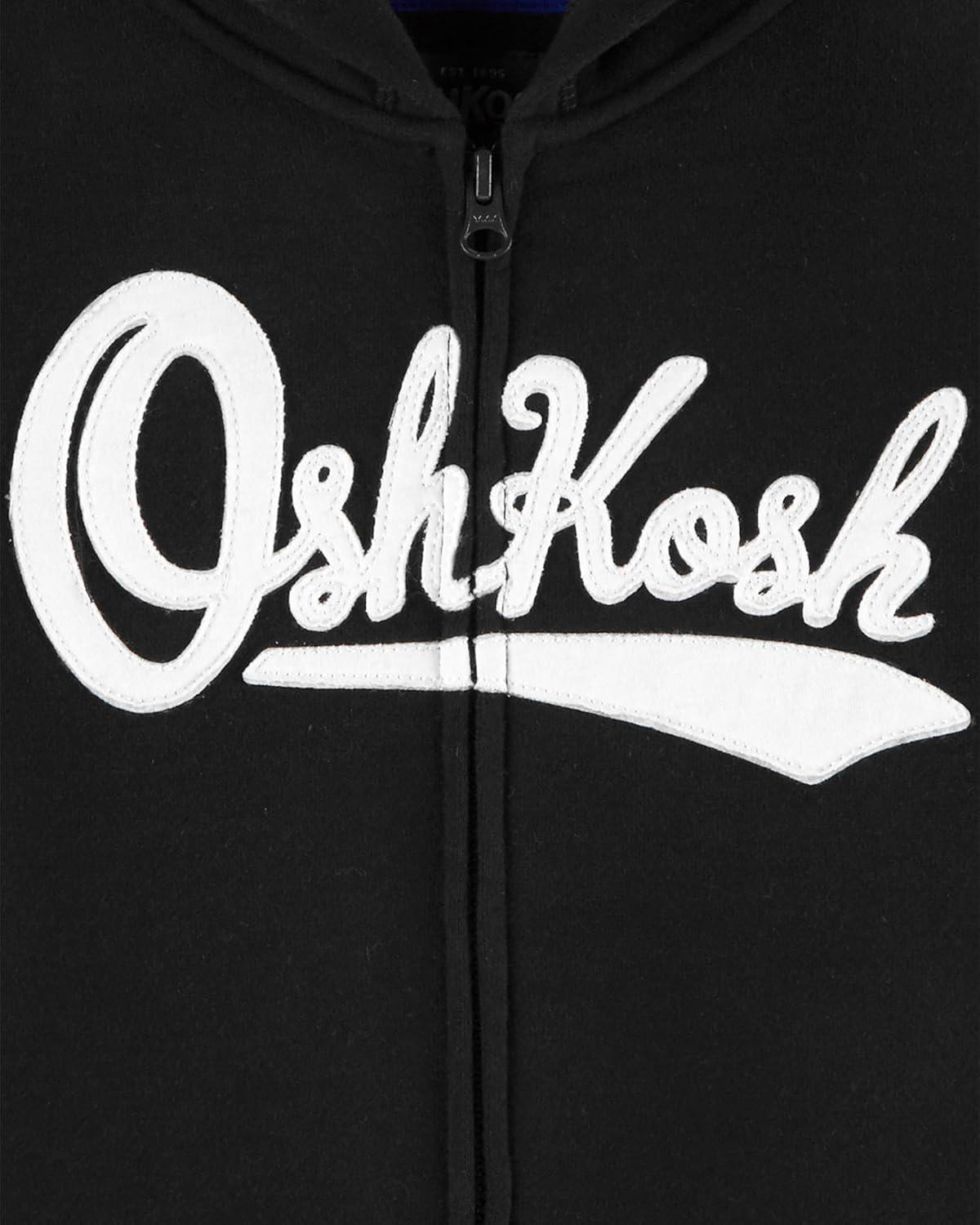 imageOSHKOSH BGOSH boys Logo HoodieBlack Solid