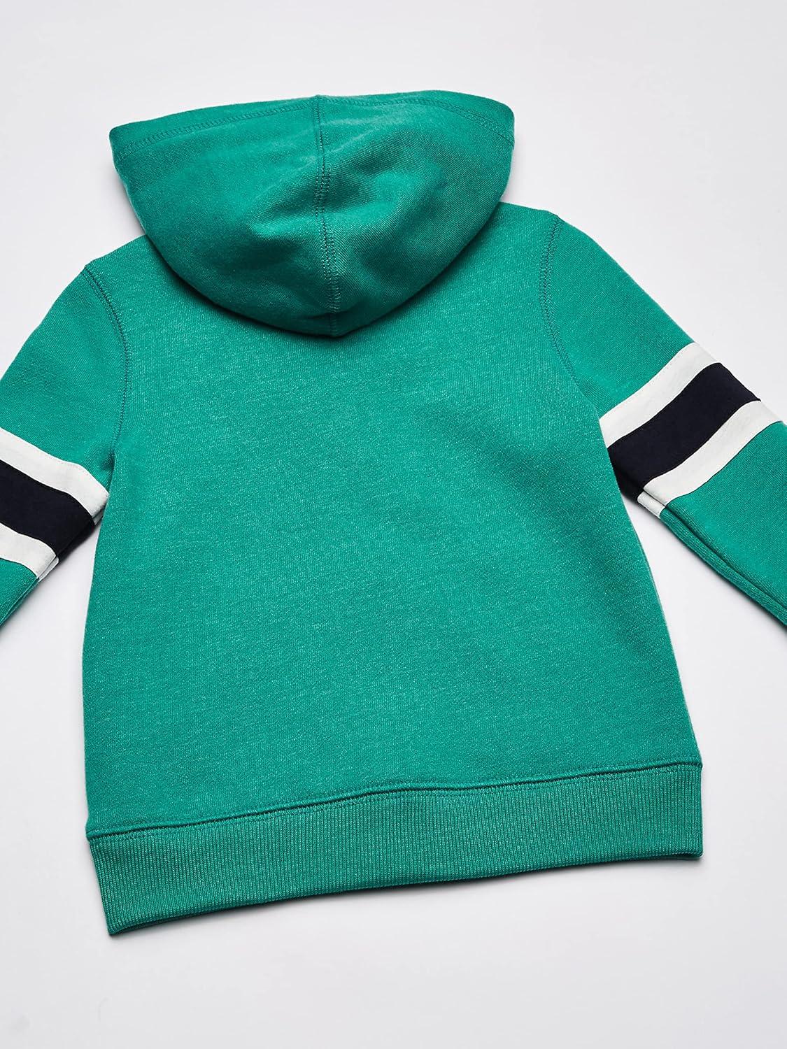 imageOSHKOSH BGOSH boys Logo HoodieSchoolhouse GreenNavy