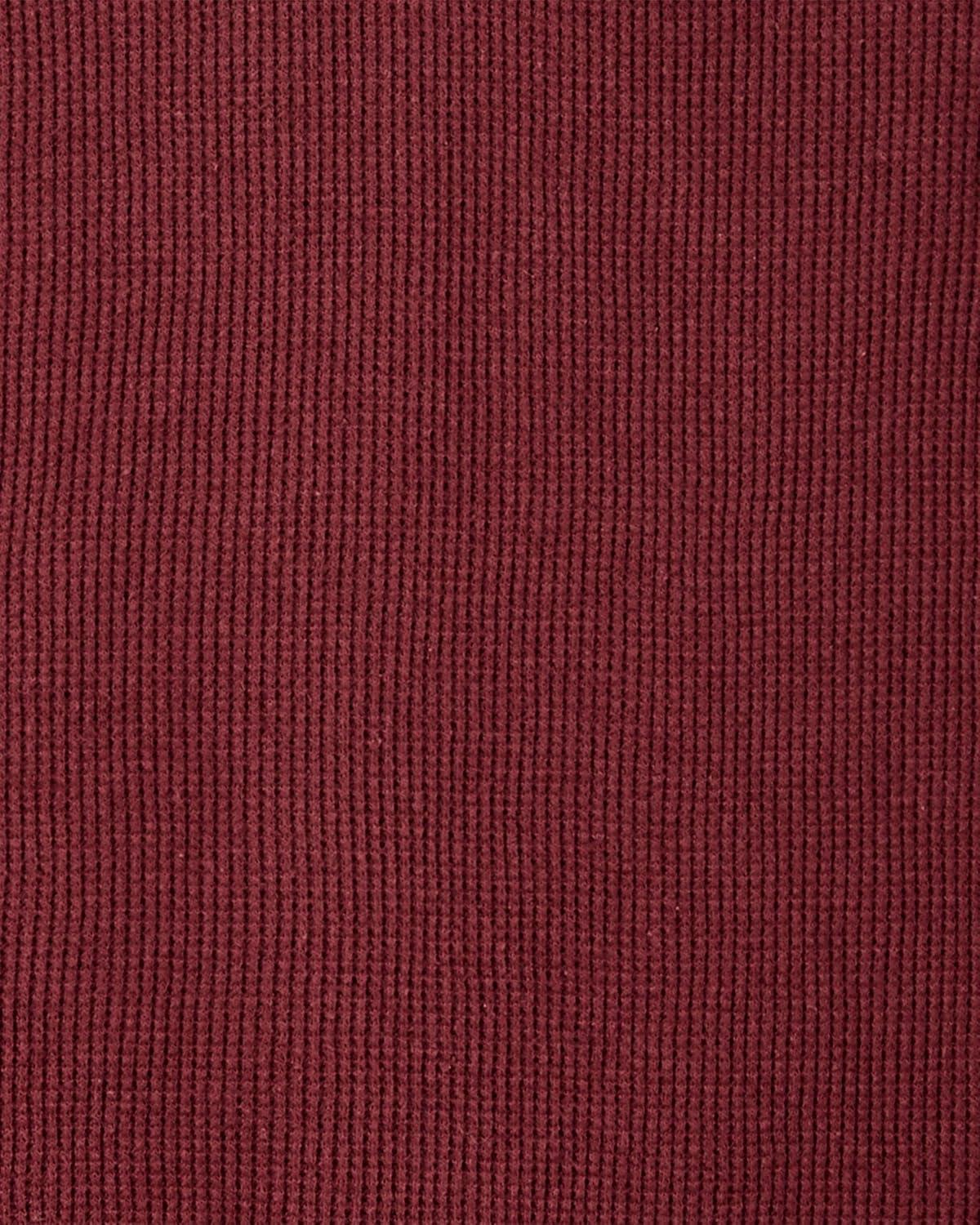 imageOSHKOSH BGOSH boys Thermal Pocket HenleyDark Red