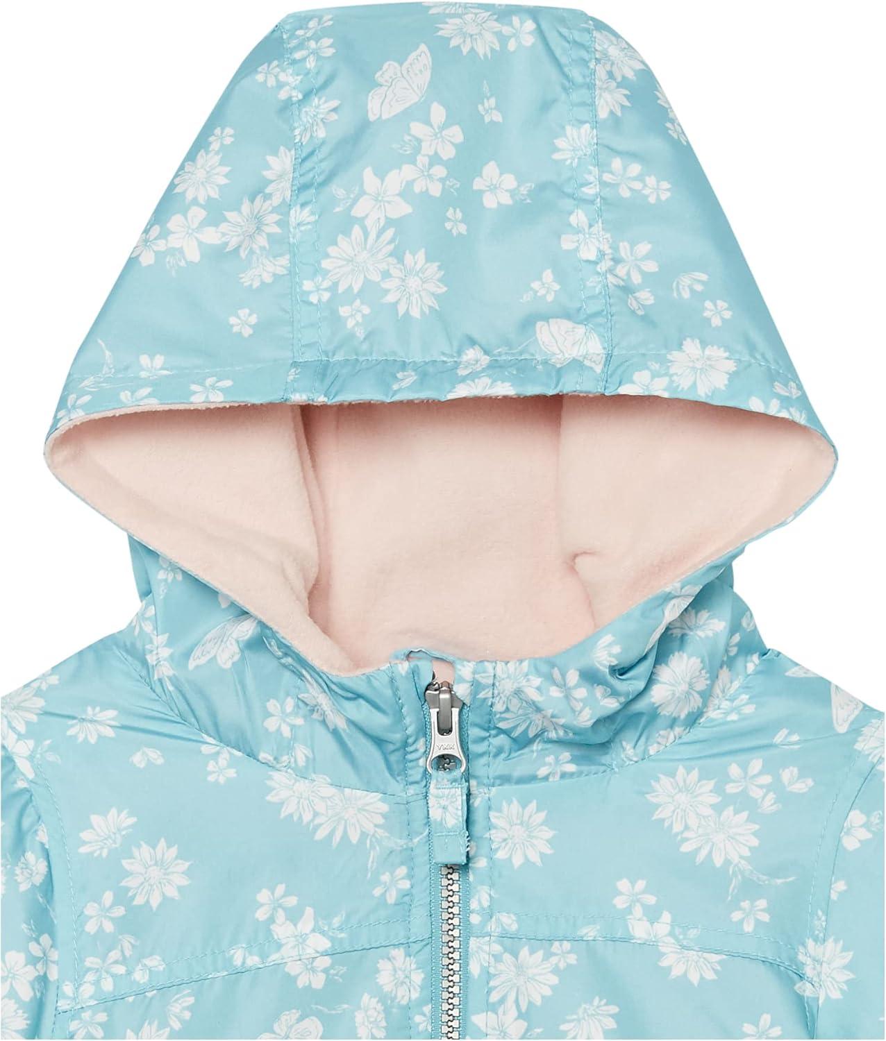 imageOSHKOSH BGOSH girls Midweight Hooded Fashion Jacket Coat With Fleece LiningSeafoam