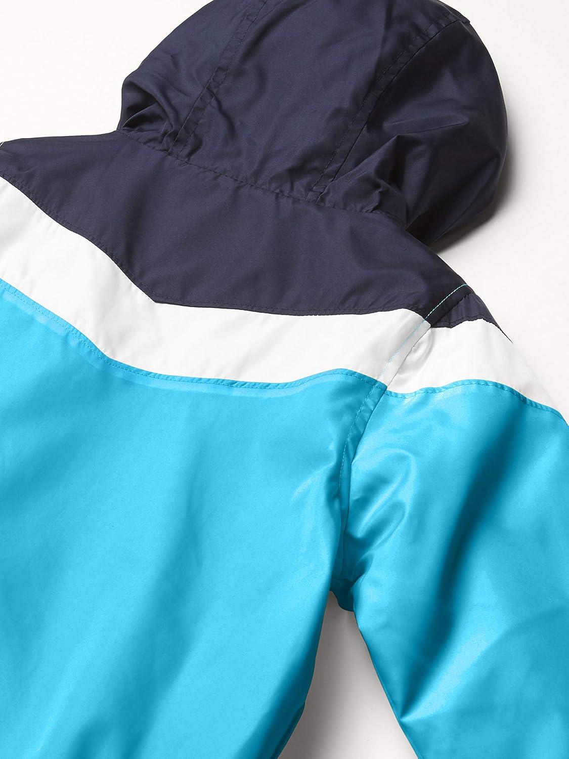 imageOsh Kosh boys Midweight Fleece Lined Windbreaker JacketTransitional JacketBlue White Stripe